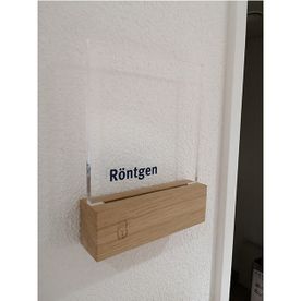 Röntgenraum Beschriftung