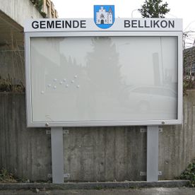 Gemeine Bellikon Schaukasten